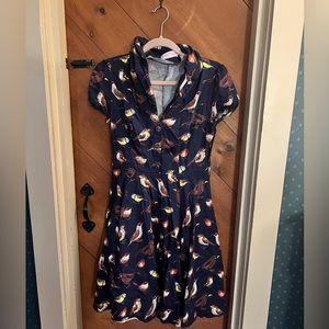 Adorable, Cap sleeve bird dress